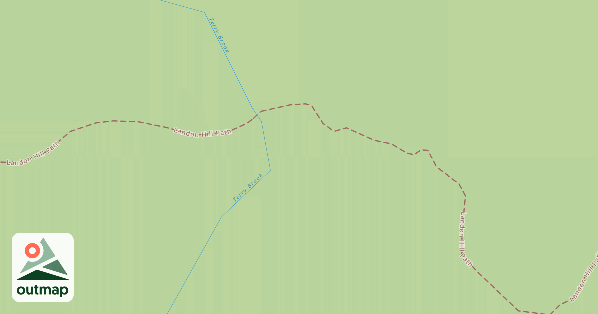 Map of Landon Hill Path