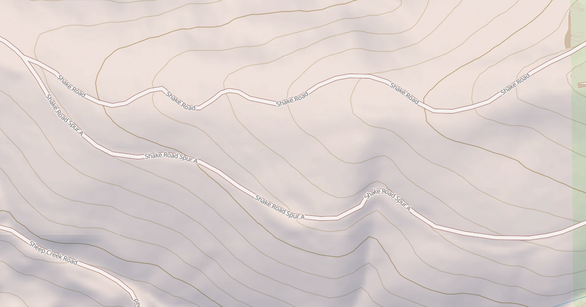 Map preview of SHAKE SPUR A