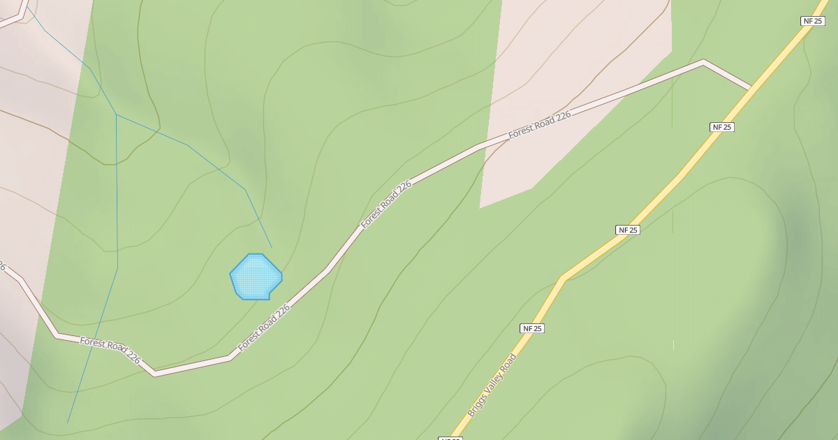 Map preview of ONION BASIN