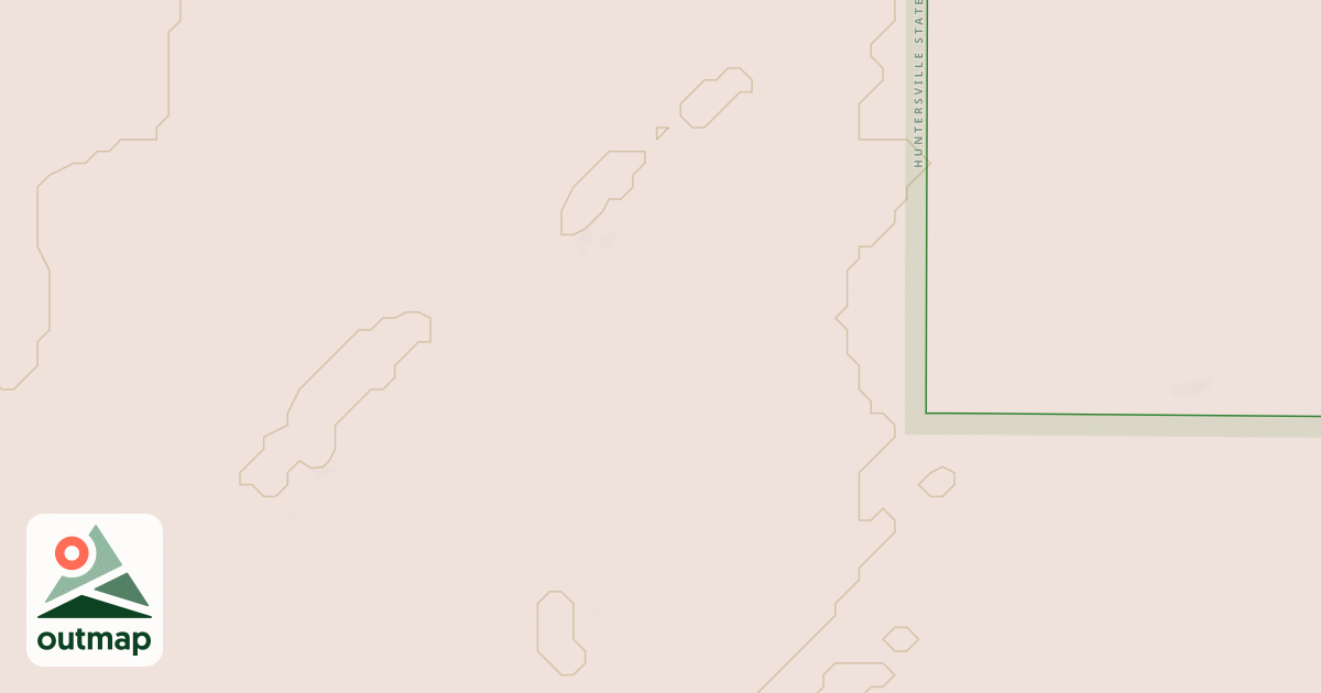Map of Huntersville Trail