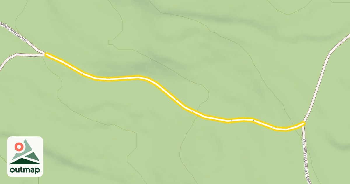Map of Chemin des Grands Communaux