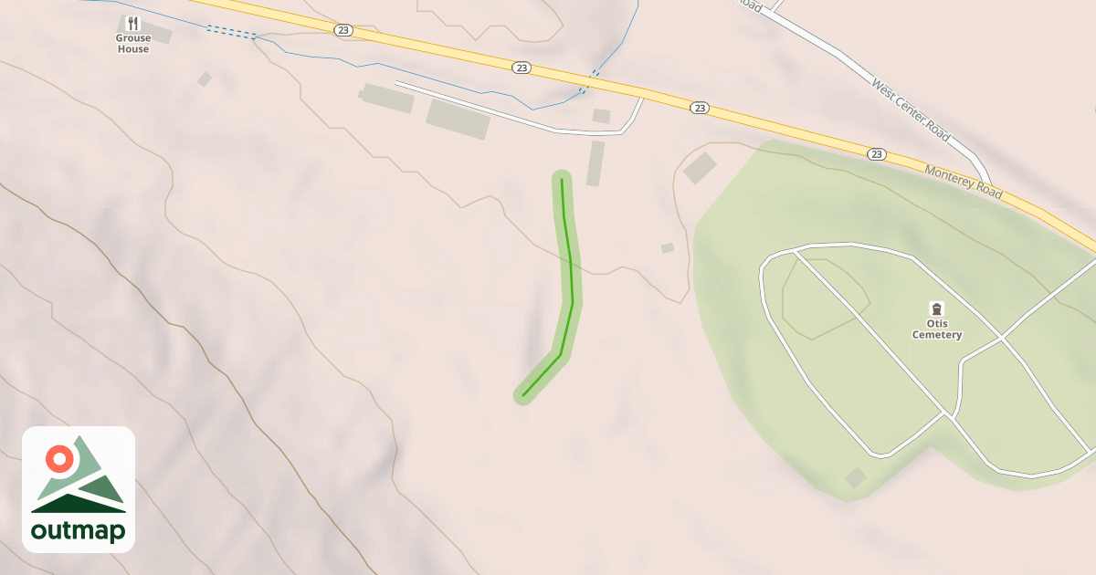 Map of Pony Slope