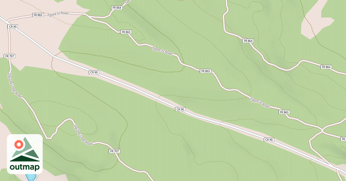 Map of EGORE IV