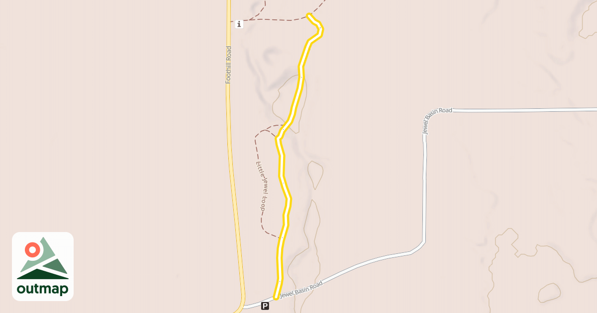 Map of Little Jewel