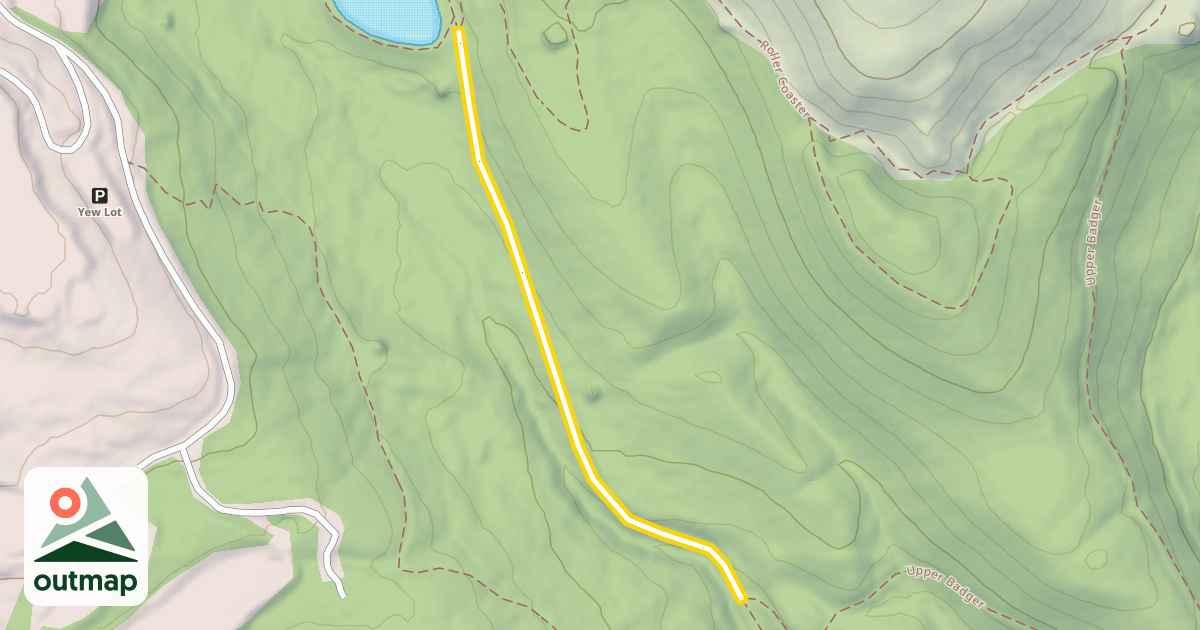 Map of Arnica Ridge Trail