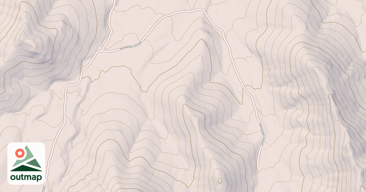 Map of NEVADEN ROAD