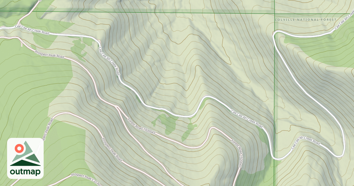 Map of CCA CREEK