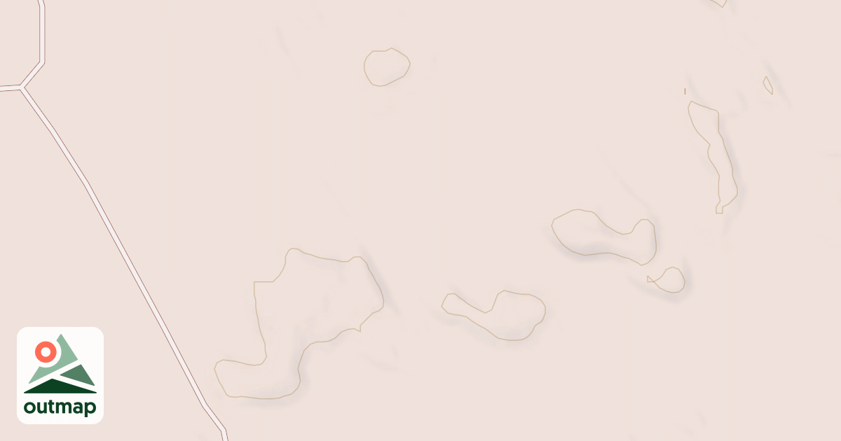 Map of EAST LAKE EAST SPUR B