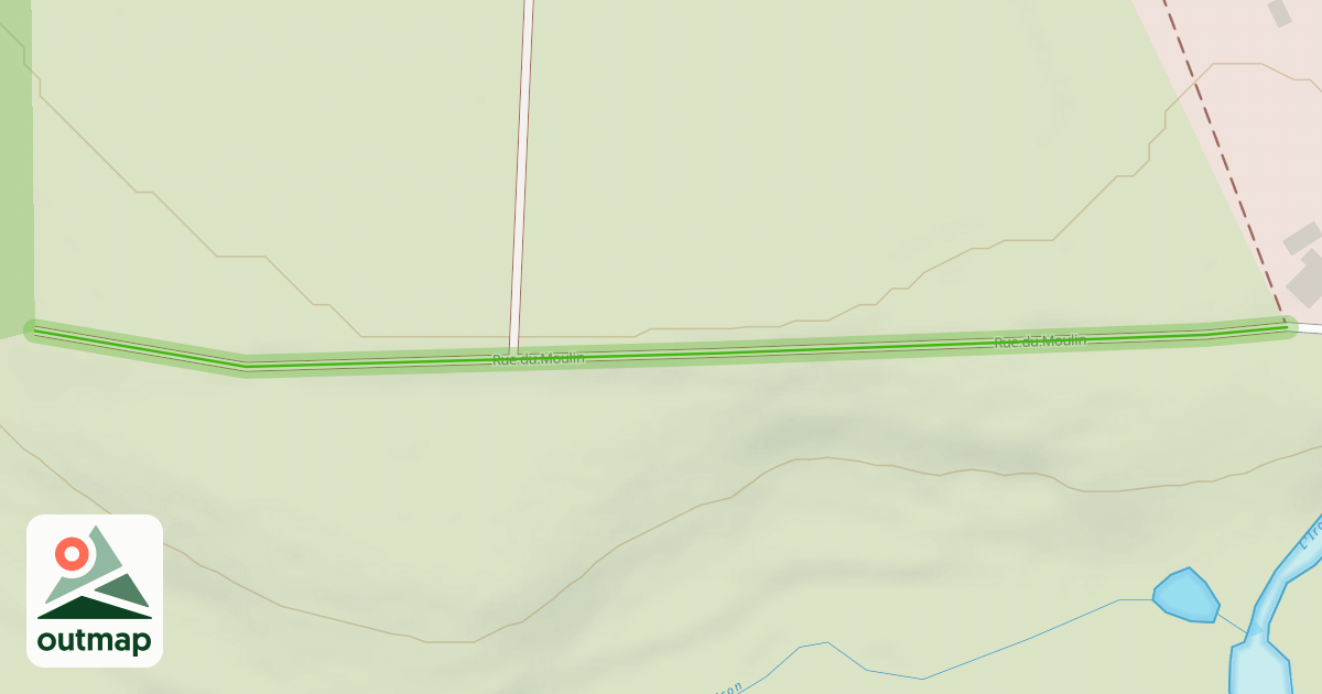 Map of Rue du Moulin