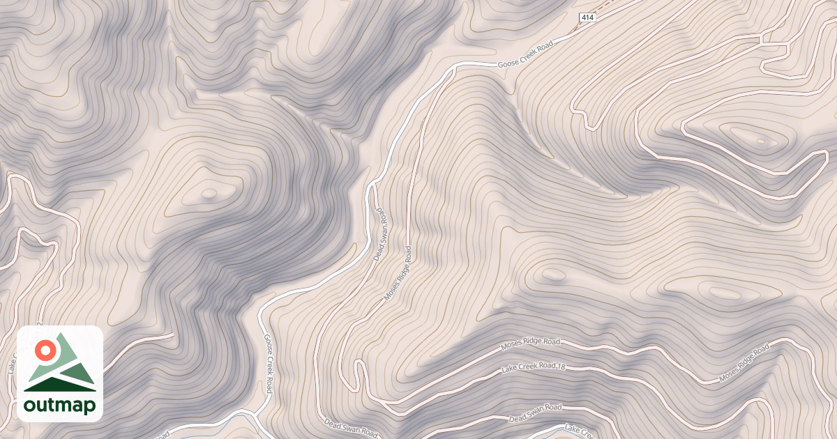 Map of GOOSE CREEK
