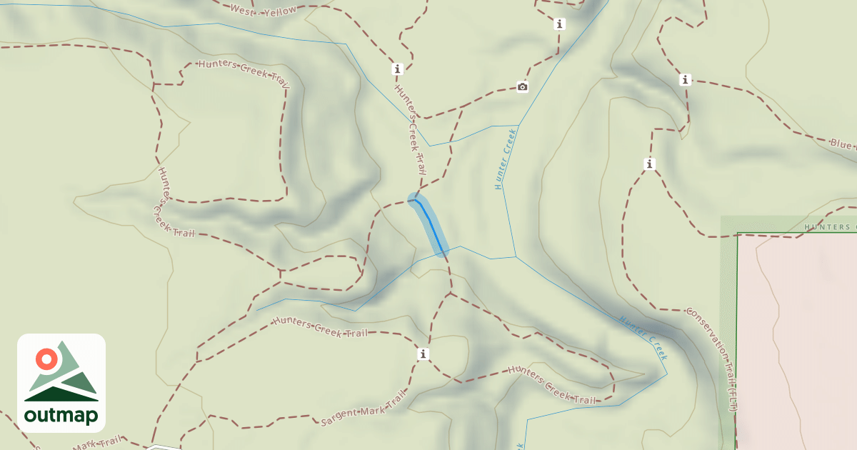 Map of Sargent Mark Trail