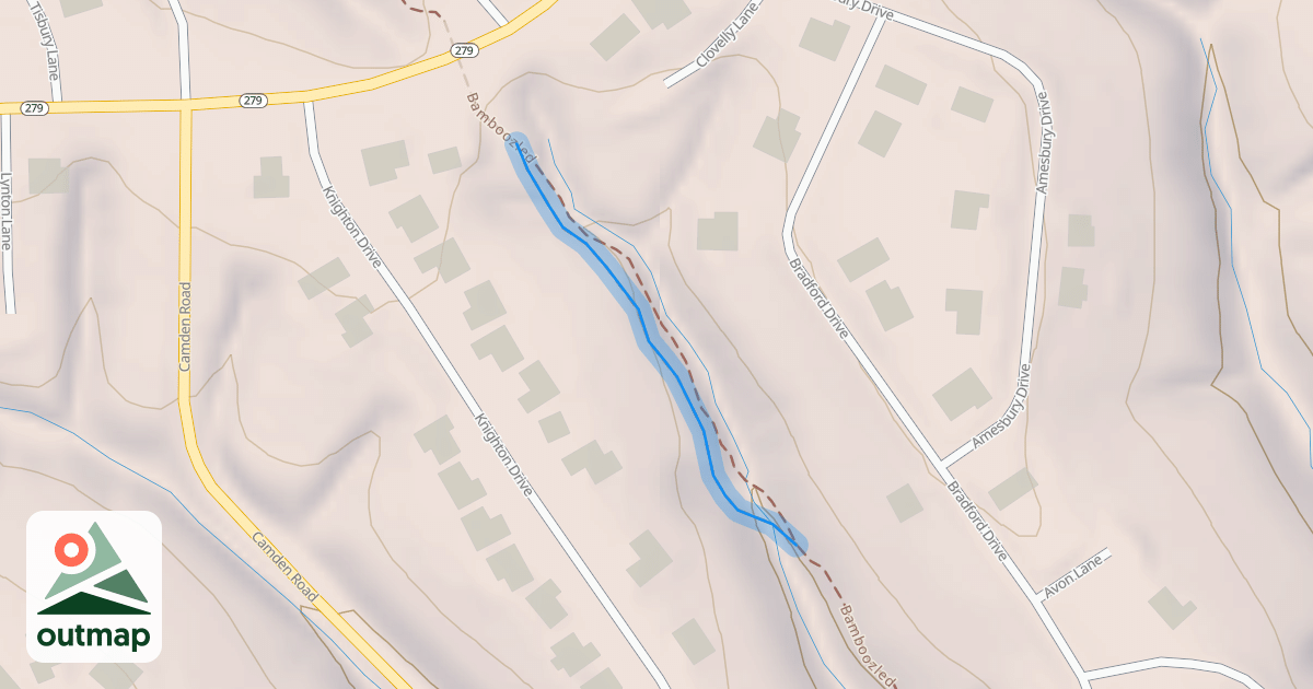 Map of Bamboozled Gravity Line