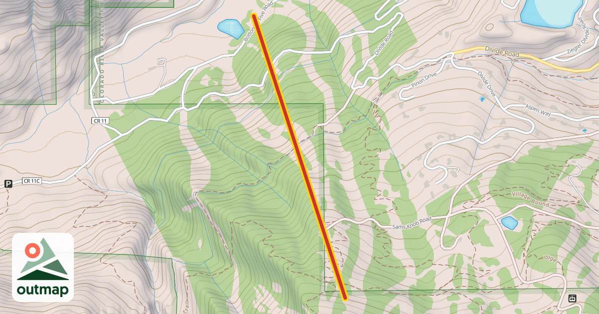 Map of Campground
