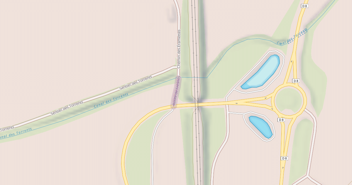 Map preview of Route de Fresnoy
