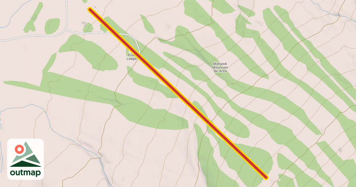 Map of Deer Run Triple