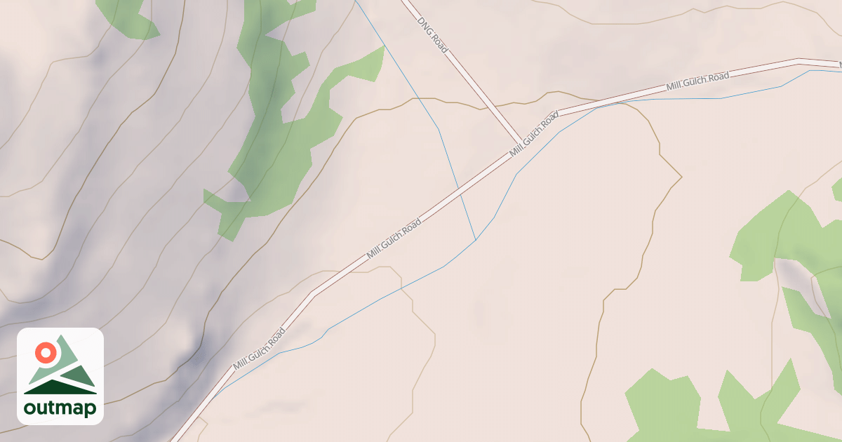 Map of BLM National GTLF Public Motorized Roads 291d60f3-0f0b-495e-bc65-a6587ab683b1