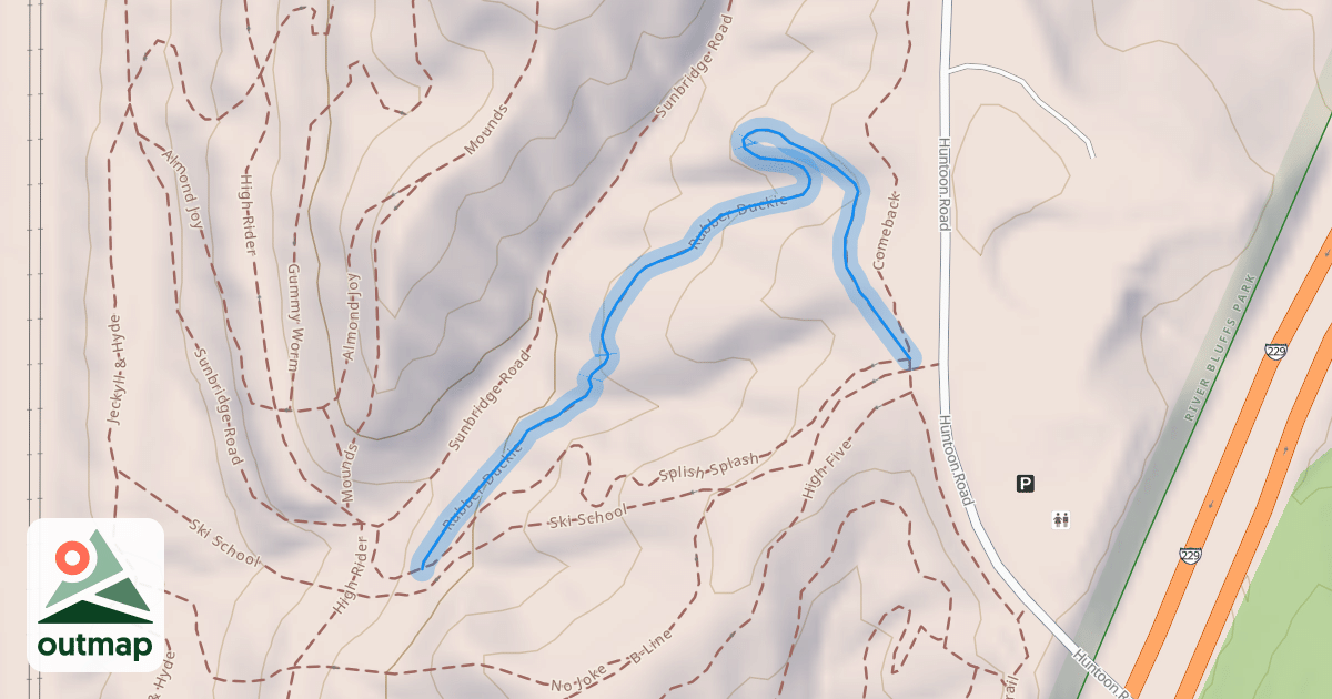 Map of Rubber Duckie