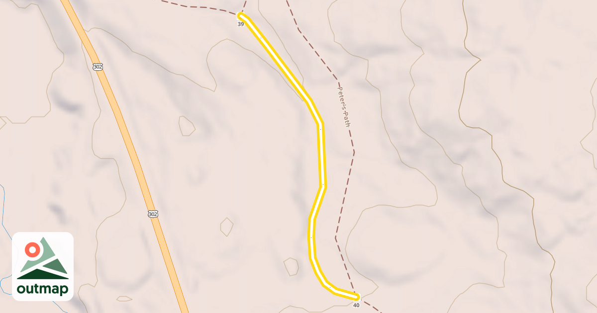 Map of Beech Hill