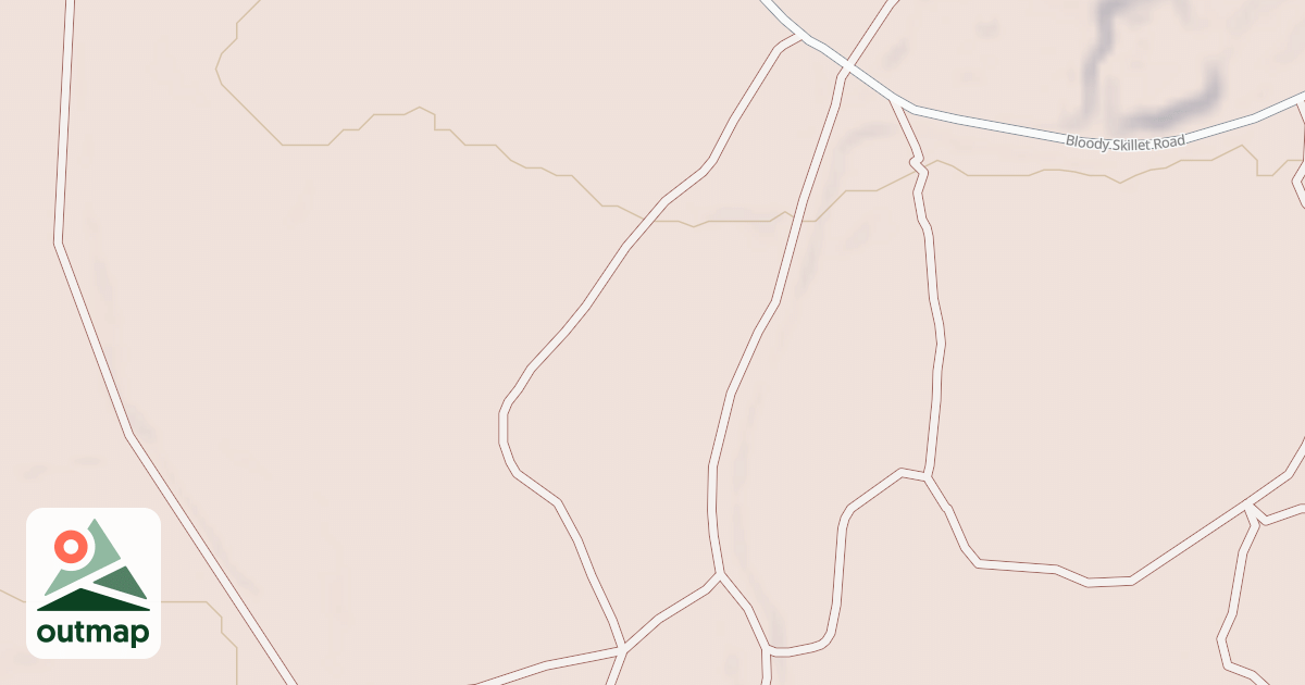 Map of Bloody Skillet ATV Trail