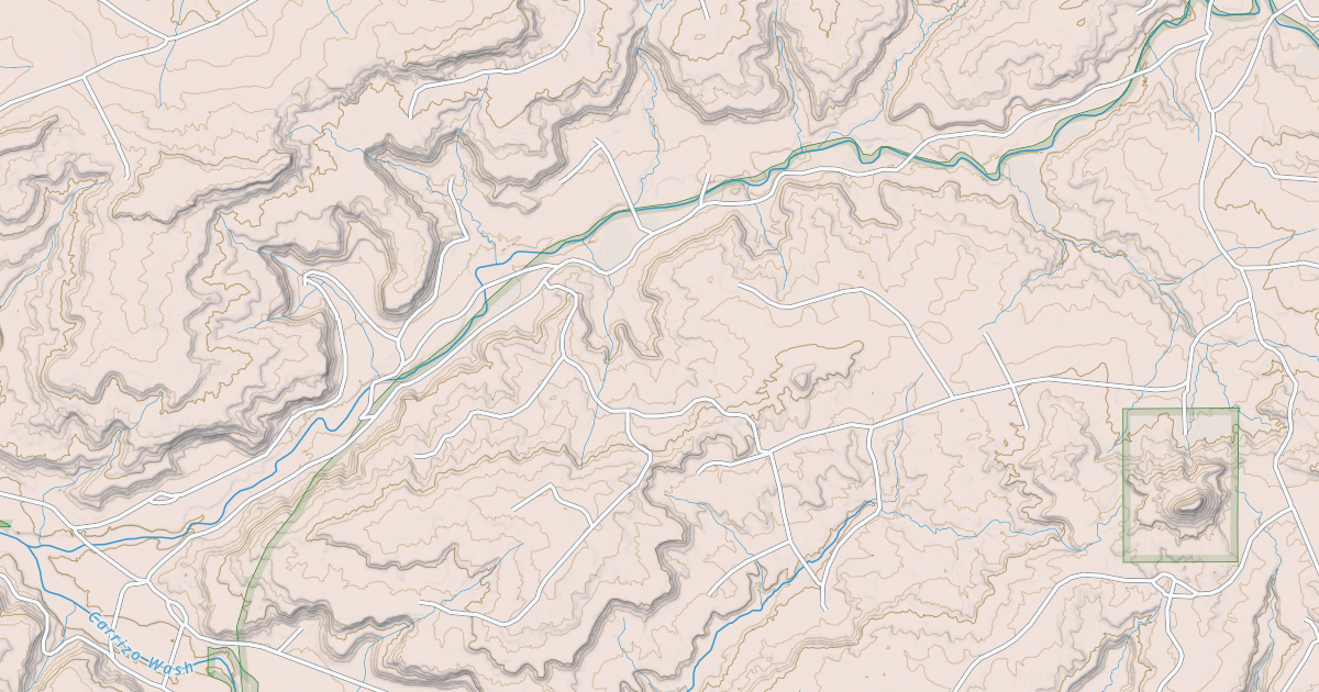 Map preview of BLM National GTLF Public Motorized Roads 67550a28-c554-4f8c-8ee3-699d3dc060f8