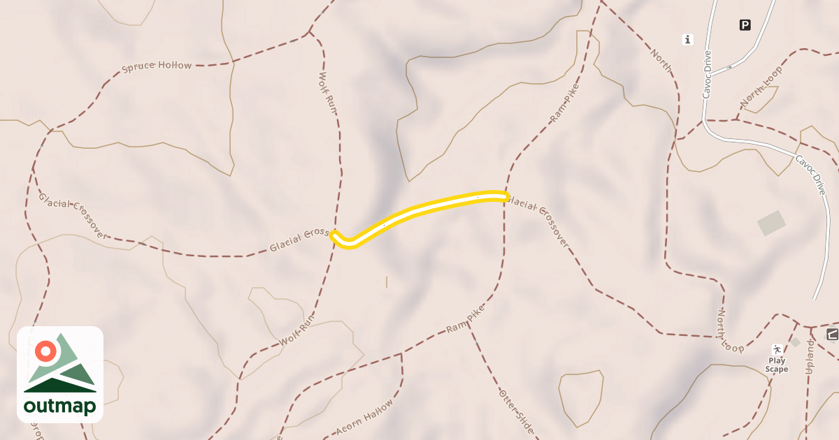 Map of Glacial Crossover