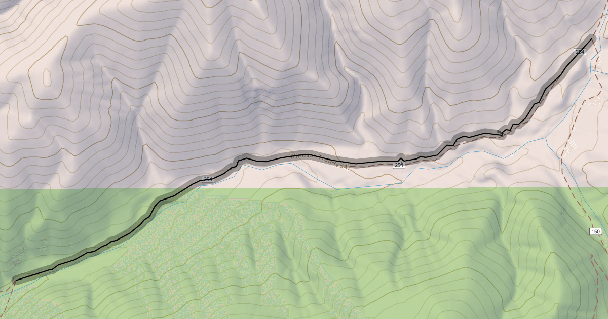 Map preview of Windsor Trail (254)