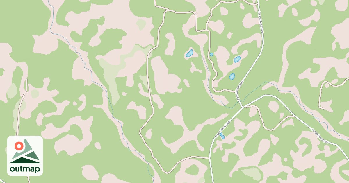 Map of USFS National Forest System Roads {7595F6A2-82DE-46D4-96DE-BE79F225616A}