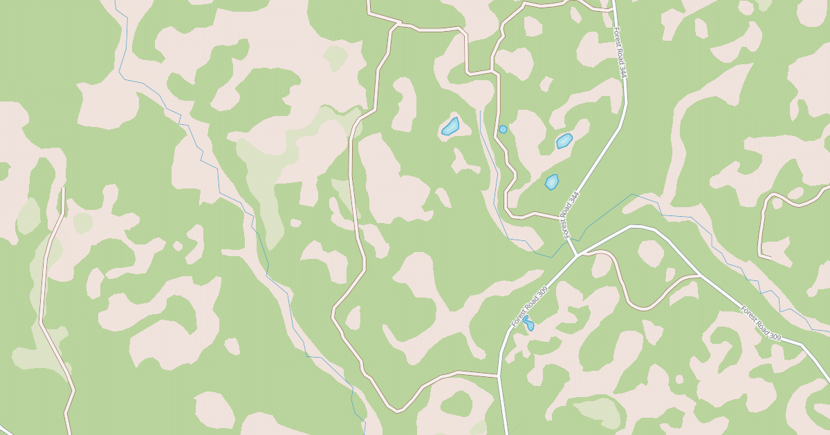 Map preview of USFS National Forest System Roads {7595F6A2-82DE-46D4-96DE-BE79F225616A}