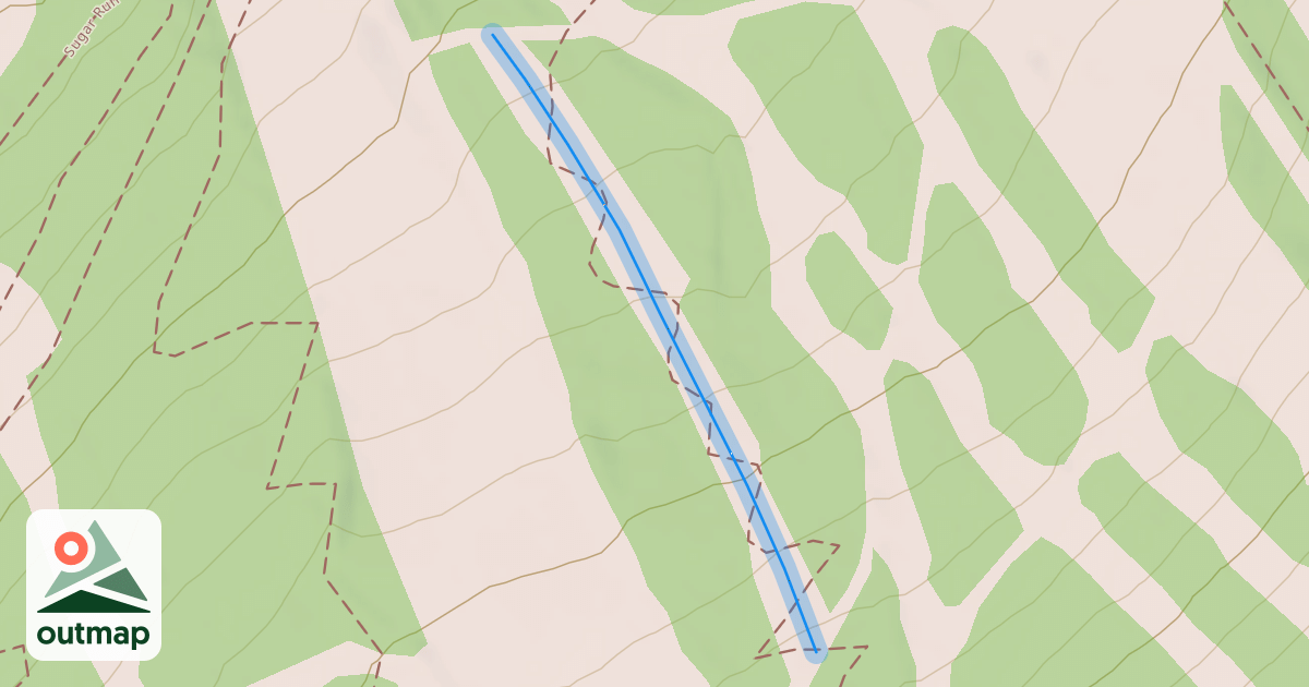 Map of Blizzard Island