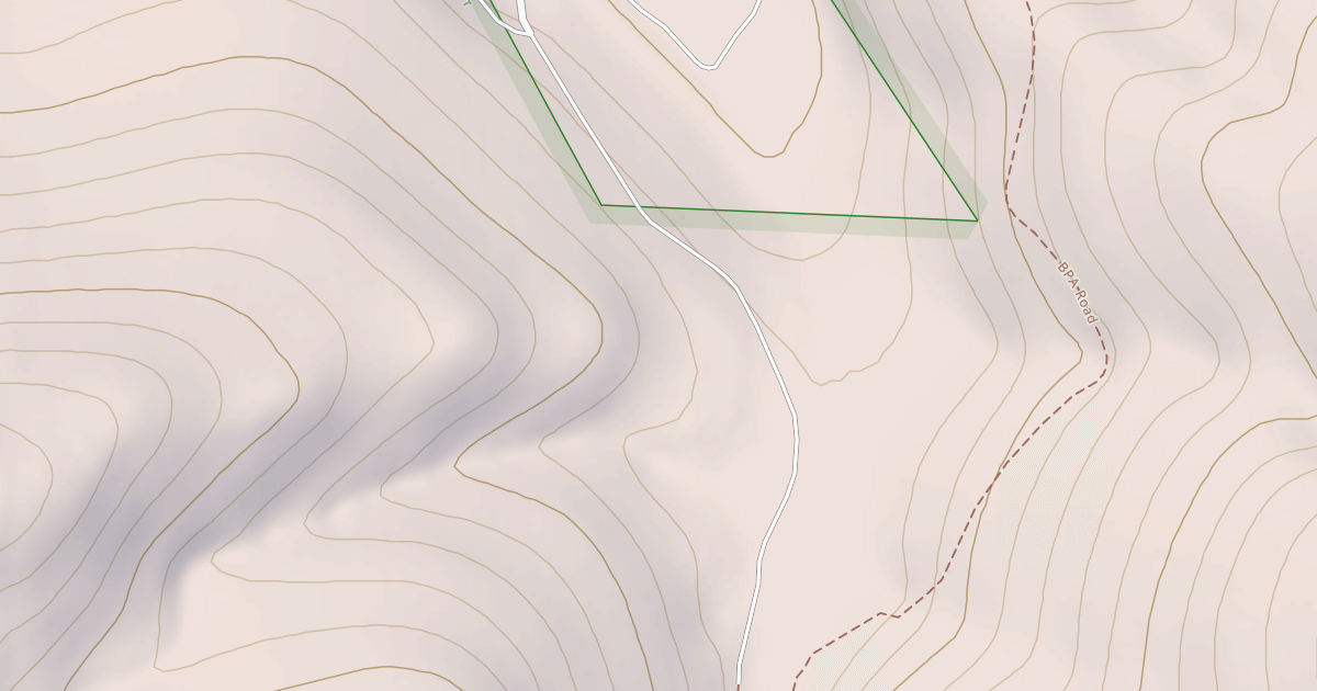 Map preview of POLE CANYON SOUTH