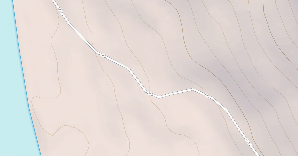 Map preview of Twin Lakes Road