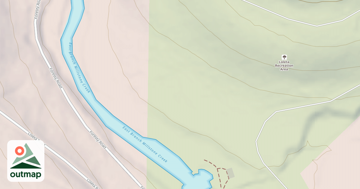 Map of LOLETA CAMPGRD. - C