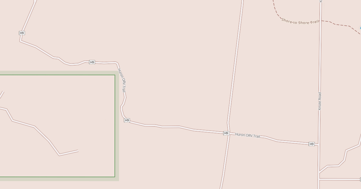 Map preview of Huron Orv, Smt/huron Orv Trail