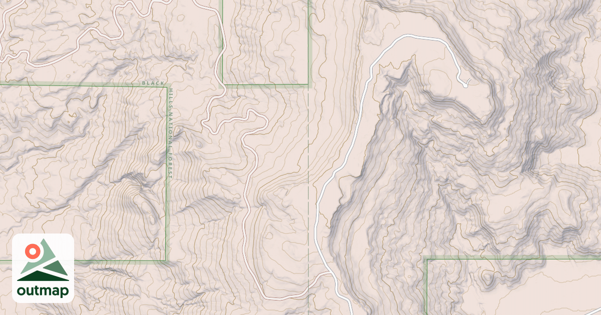 Map of NORTH SPRING