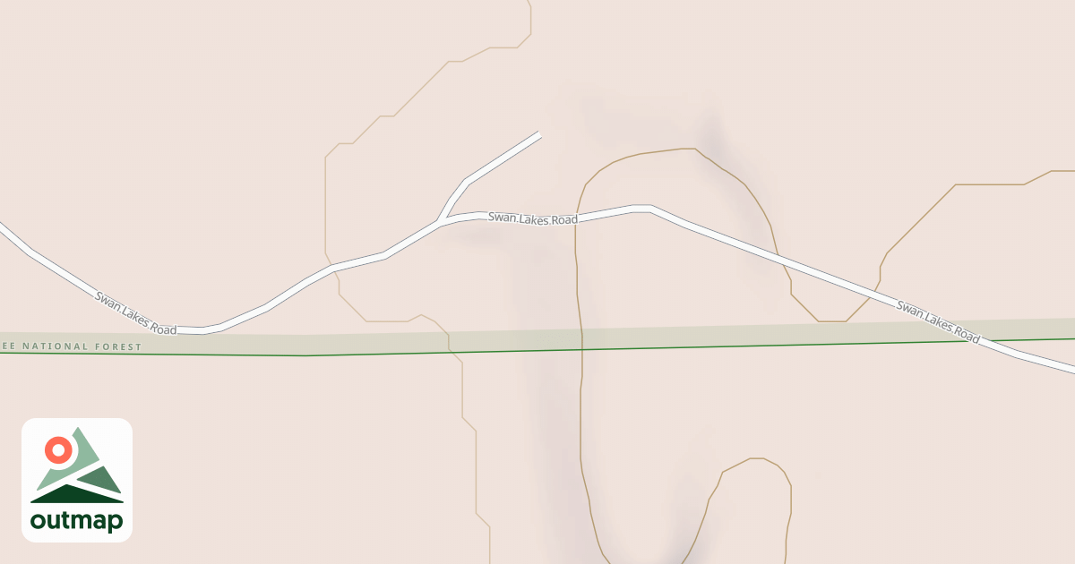Map of SWAN LAKE GULCH