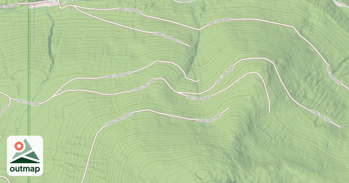Map of FROST CREEK