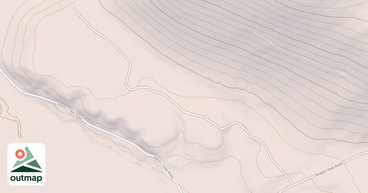 Map of ASHER CR. POLE RD.