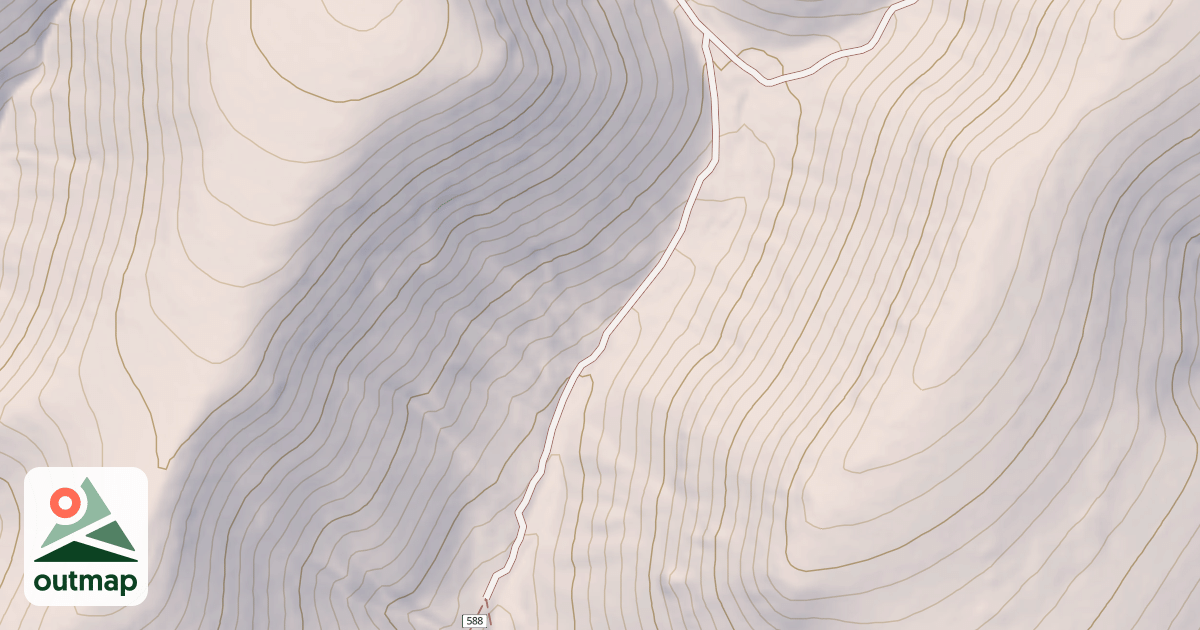Map of USFS National Forest System Roads {D0D0F671-3828-49ED-8DA5-FA436925F464}