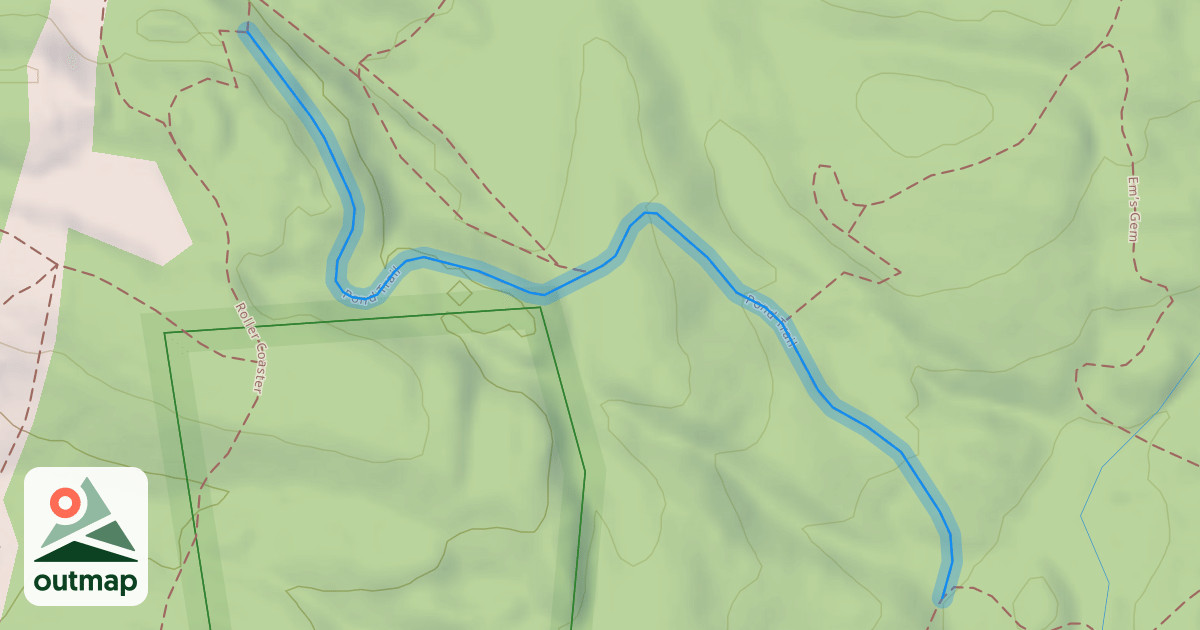 Map of Pond Trail