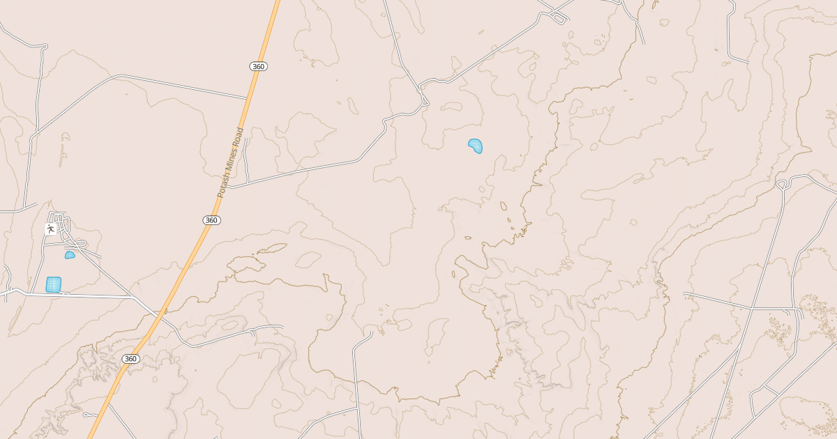Map preview of Hackberry Trail System - South Shugart Trails