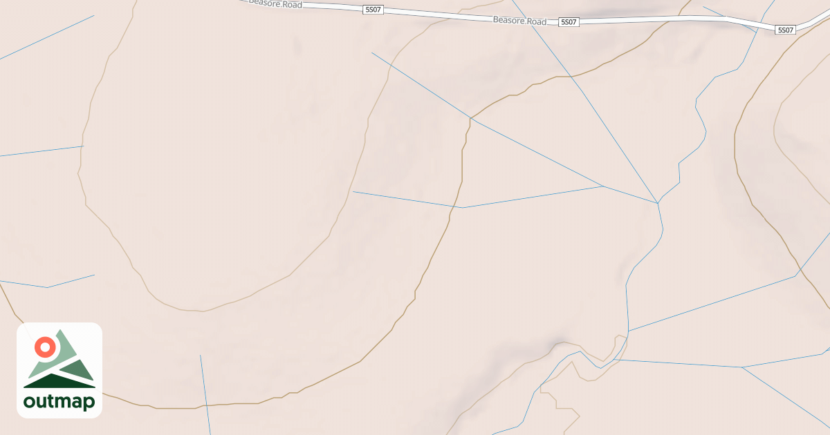 Map of BEASORE D SPUR