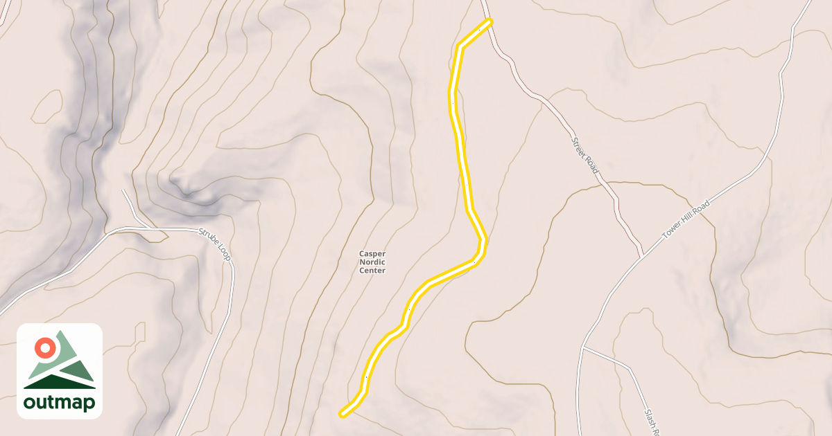 Map of Ski Team in Natrona