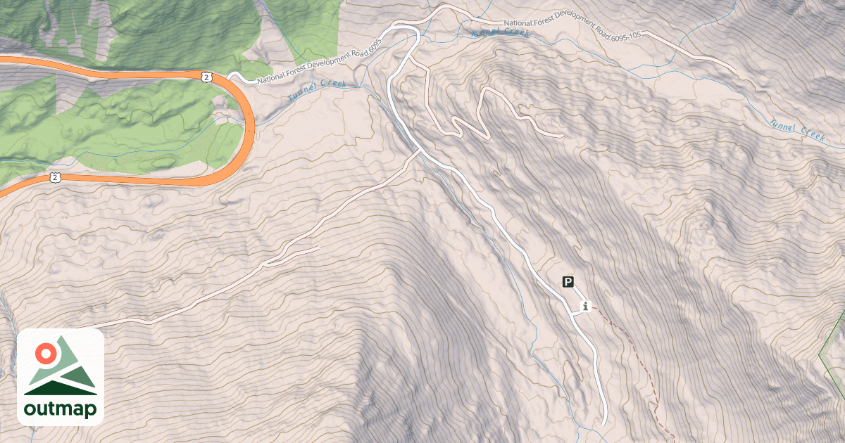 Map of 2624 TUNNEL CR.