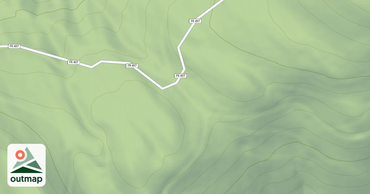 Map of EMERY RIDGE