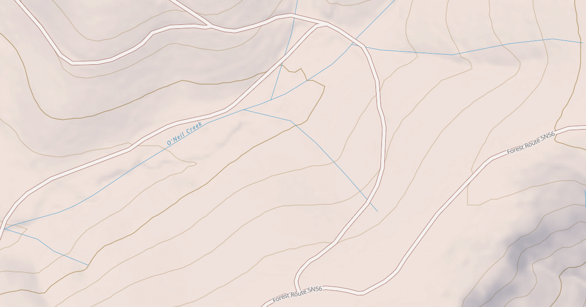 Map preview of USFS Motor Vehicle Use Map Trails 321922010602