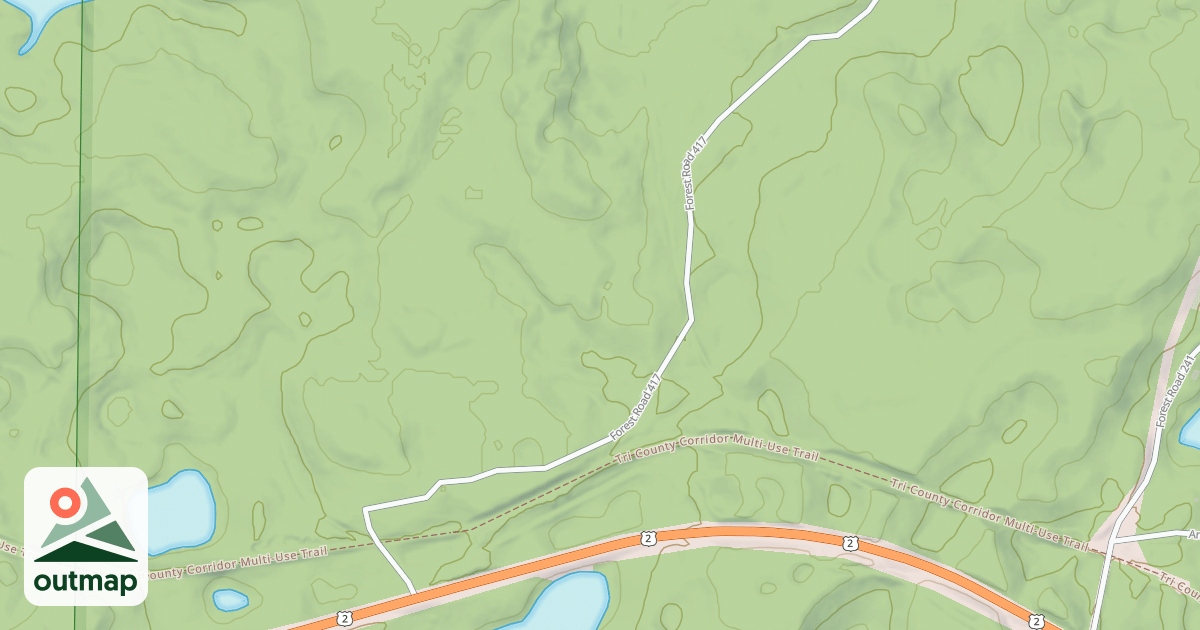 Map of FR 417