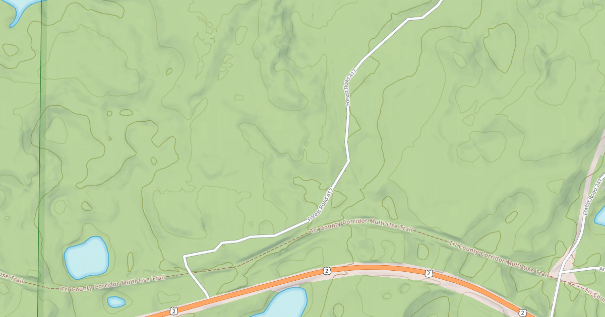 Map preview of FR 417