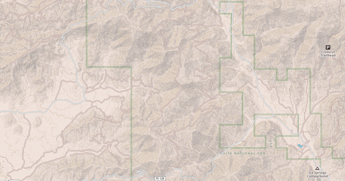 Map preview of NORTH MEADOW CR