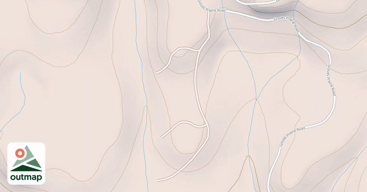 Map of GROVES PRAIRIE