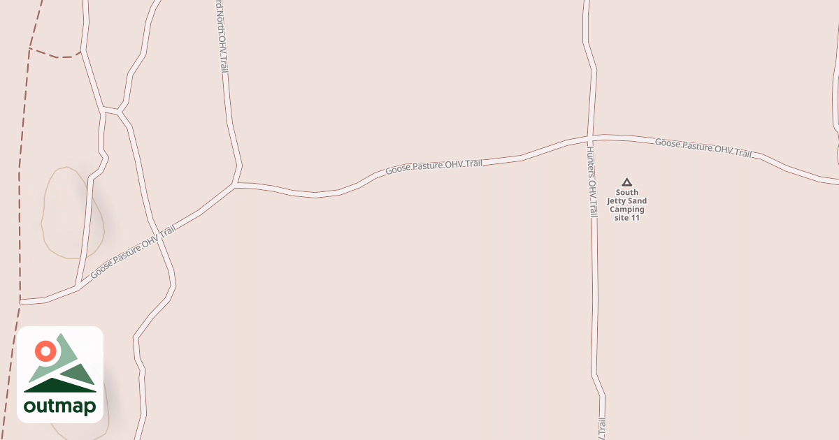 Map of Goose Pasture Ohv Trail